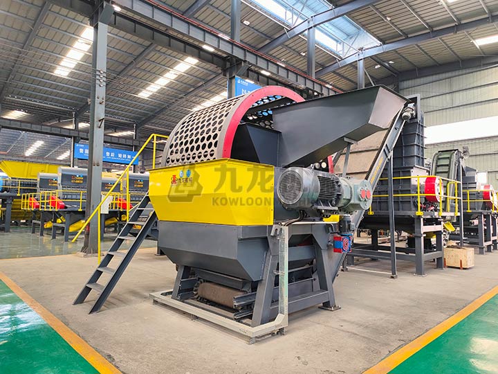 废旧轮胎处理生产线